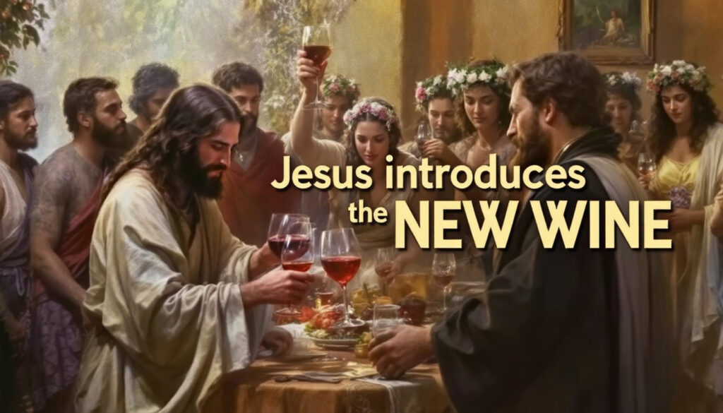 Jesus Turns Water Into Wine