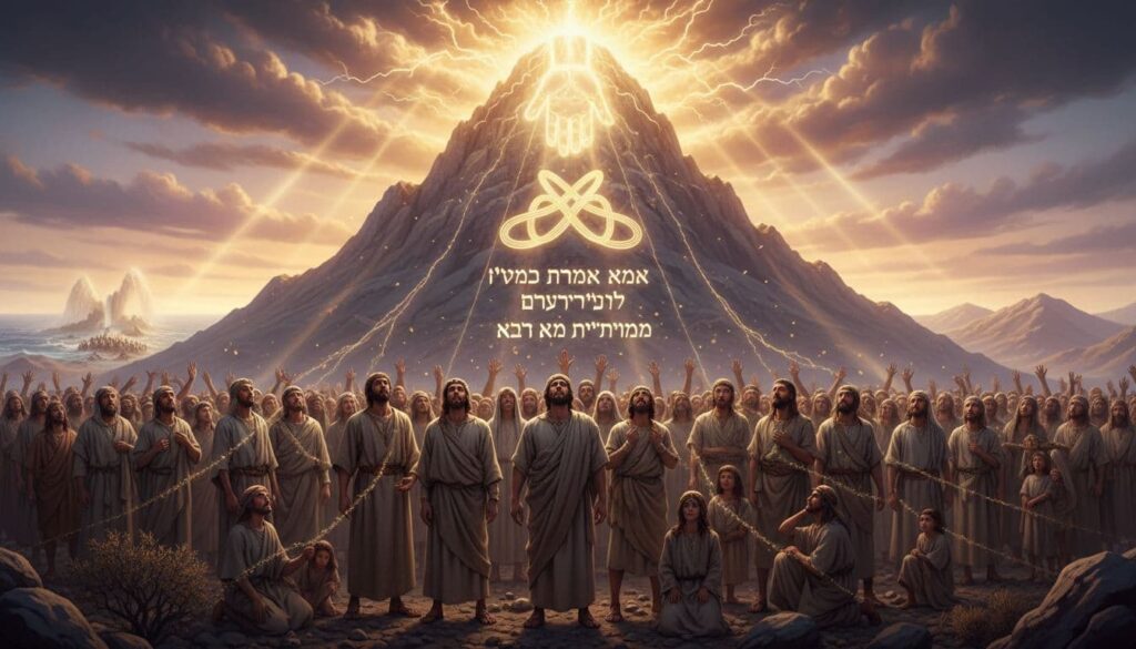 God establishes a personal, heart-level covenant with Israel at Mount Sinai, declaring I will be your God and you will be My people after their exodus from Egypt.